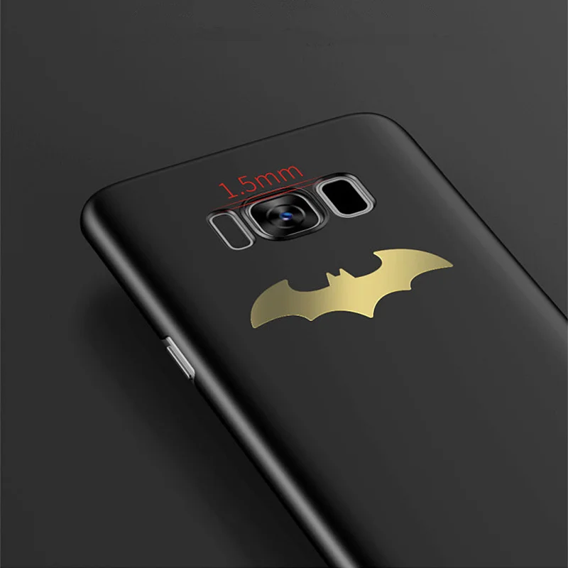 S10E S10 Lite Bat Symbol Hard Case For Samsung Galaxy Note 10 9 8 S8 S9 Plus Cases Ultra-thin Slim Phone Full Back Cover | Мобильные