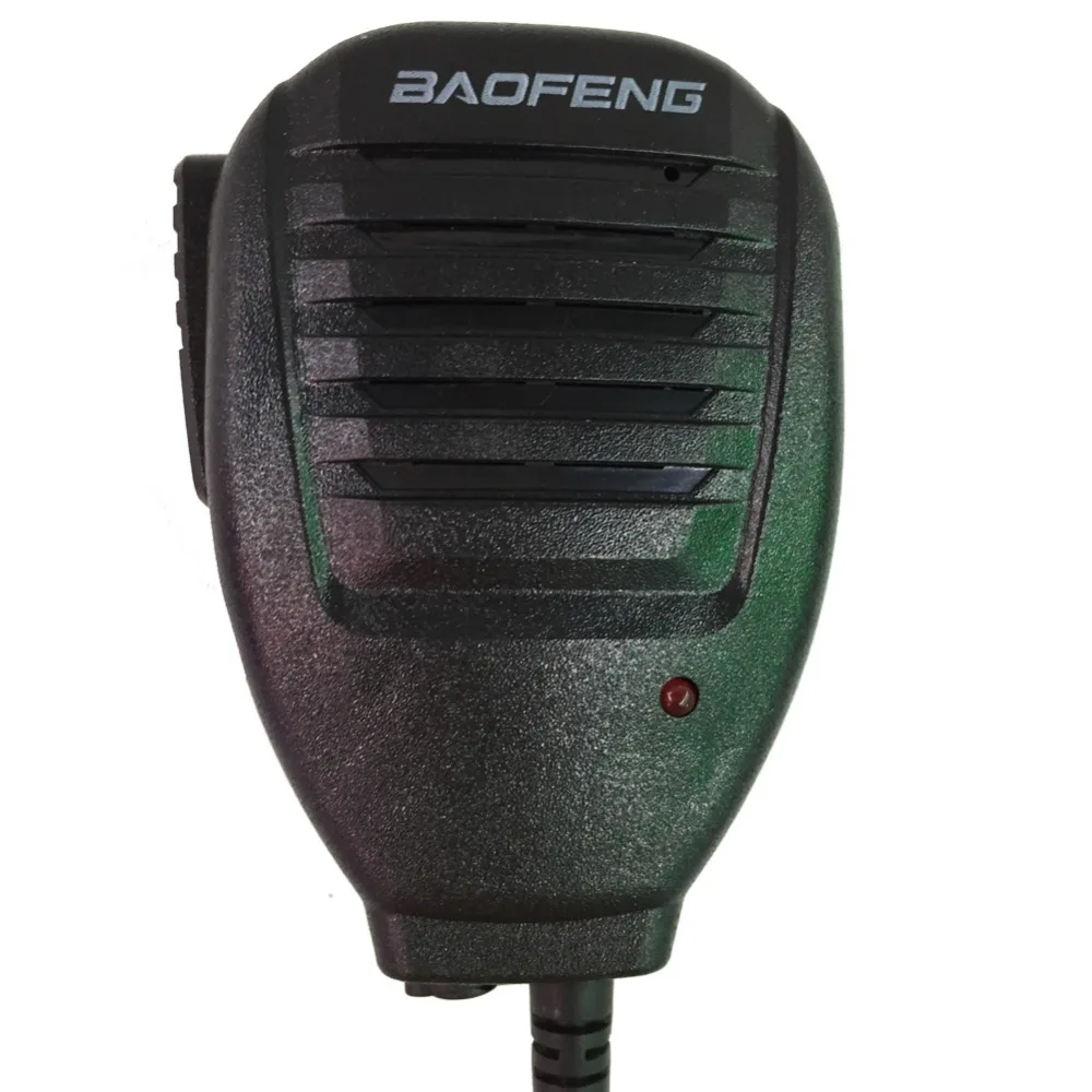 2 контактный ручной динамик Mic индикаторная лампа для KENWOODE QUANSHENG PUXING 'd xun HYT TYT BAOFENG
