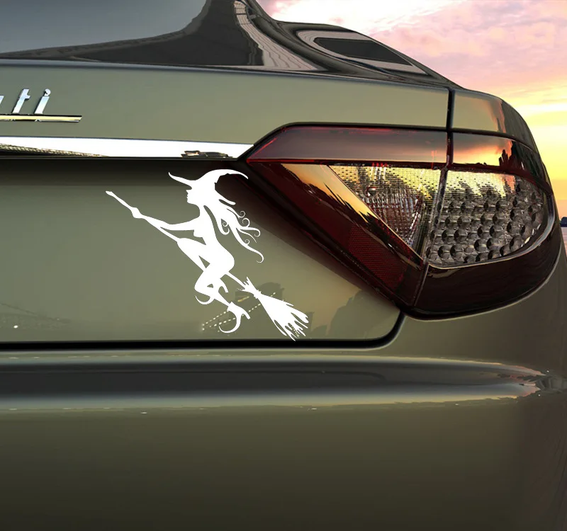 10 шт. украшения для автомобиля мотоцикла товары Хэллоуина наклейки ведьмы