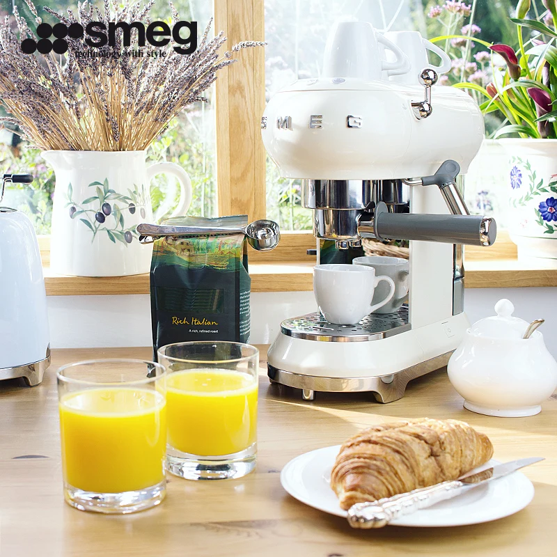 SMEG ECF01 Smag насос давления итальянская полуавтоматическая кофемашина