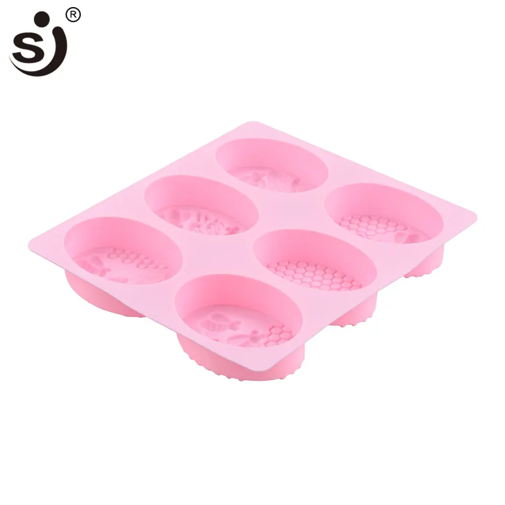 Силиконовые формы для мыла в форме пчелы SJ форма изготовления 3d ручной работы не