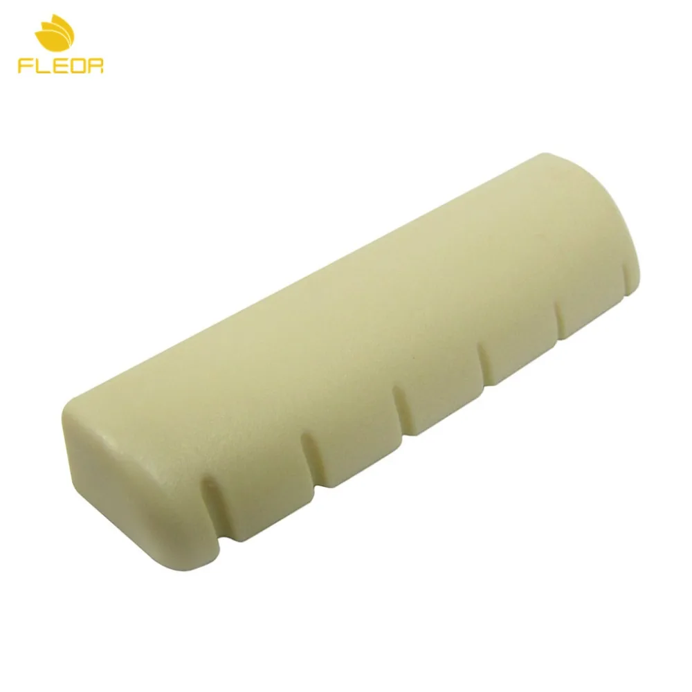 FLEOR 1 шт. пластиковая 6 струнная предварительно щелевая акустическая гайка для