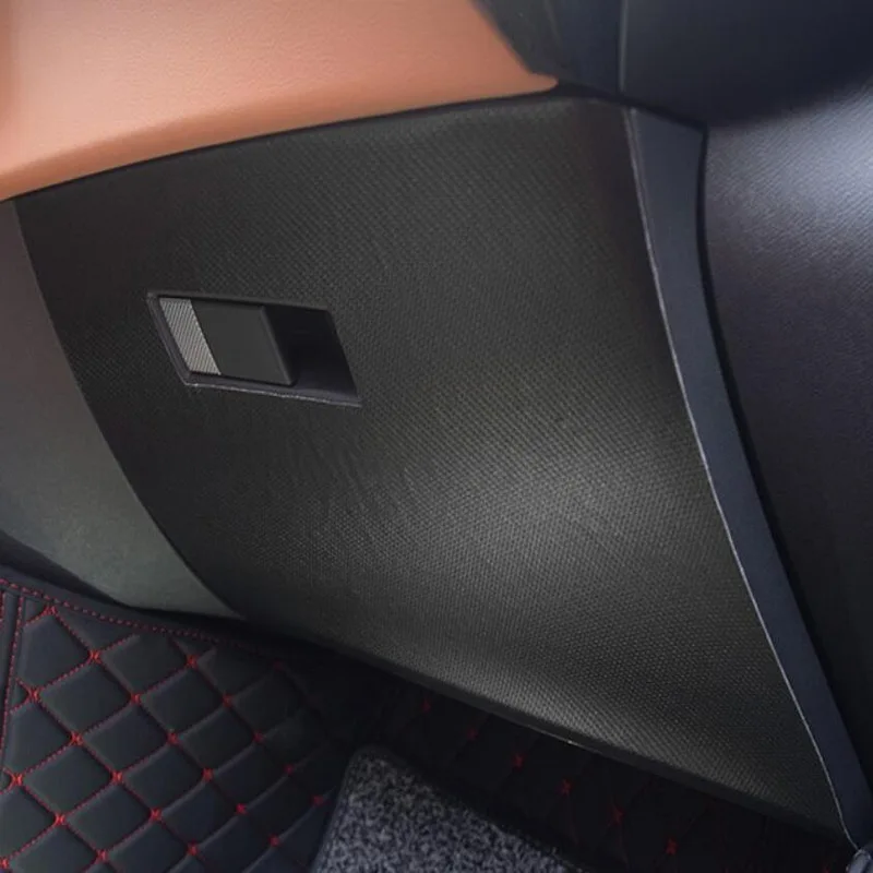 Tonlinker Interior Car Glove box Anti-dirty Cover sticker for CITROEN DEESSE DS7 2018-19 Styling 1 PCS Carbon Stickers | Автомобили и