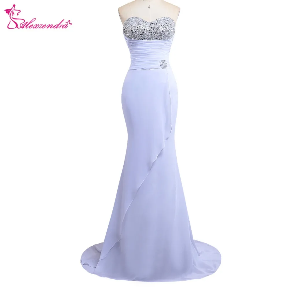 

Alexzдра Vestido De Noiva длинное пляжное шифоновое белое простое свадебное платье Милое Свадебное платье на заказ