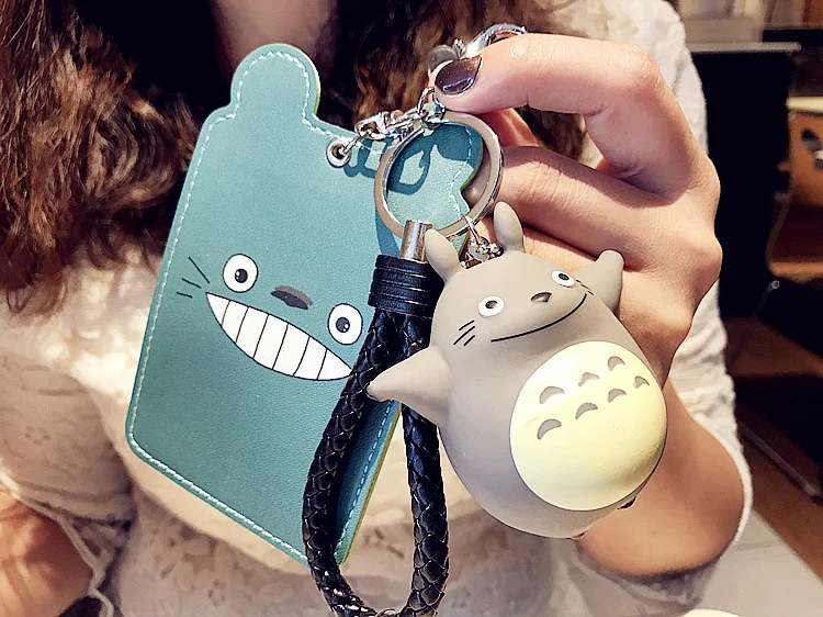 1 шт. kawaii корейский мультфильм Тоторо ID держатель для карт милые банковские кредитные карты пакеты на день рождения Рождественский подарок для девочек и мальчиков