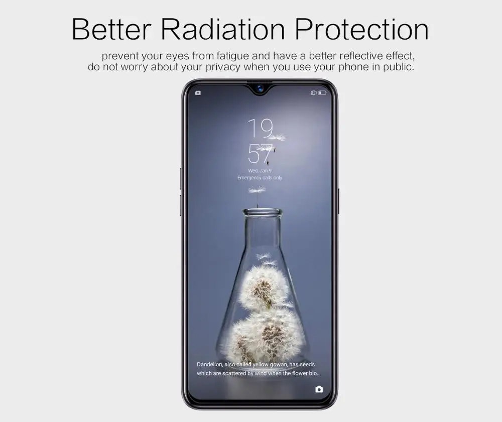2 шт./лот OPPO Realme X Lite Защитная пленка для экрана NILLKIN кристально прозрачная или