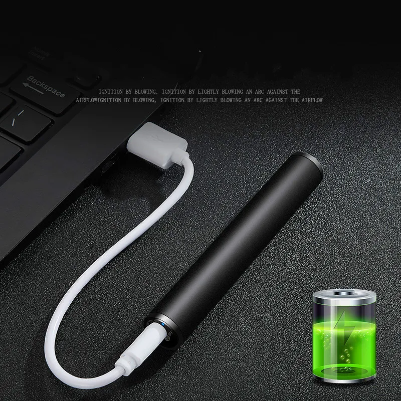 Новый цилиндрический двойной дуги переключатель Потока Воздуха Металлический USB