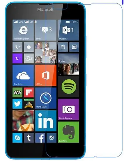 2 шт./лот HD прозрачная защитная пленка для Microsoft Lumia 640 Защитная экрана телефона