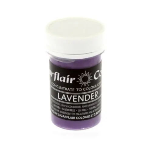 LAVENDER PURPLE 30 цветов Sugarflair пастельные съедобные концентрированные пасты гель для еды торт чашка глазурь цвет 25 г - Цвет: LAVENDER PURPLE