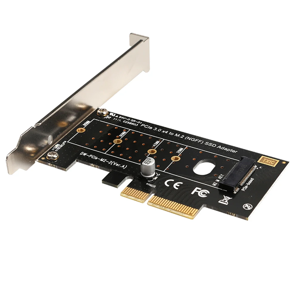 DIEWU PCI-E PCI Express 3 0 X4 к NVME M.2 M ключ NGFF SSD pcie riser card | Компьютеры и офис