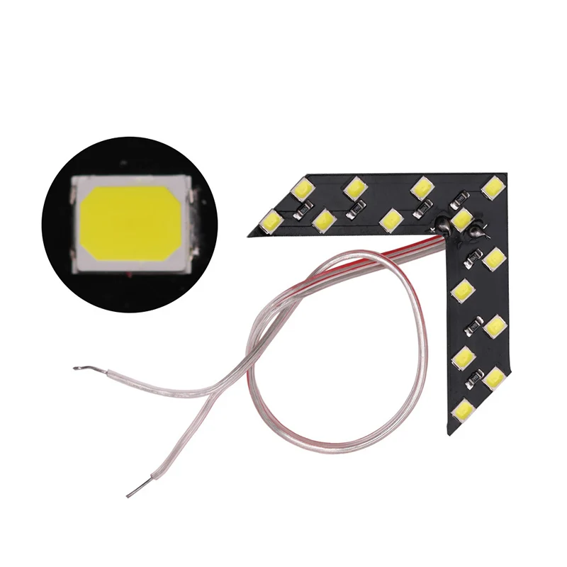 2 шт./лот 14 SMD LED панель со стрелкой для автомобиля зеркало заднего вида индикатор
