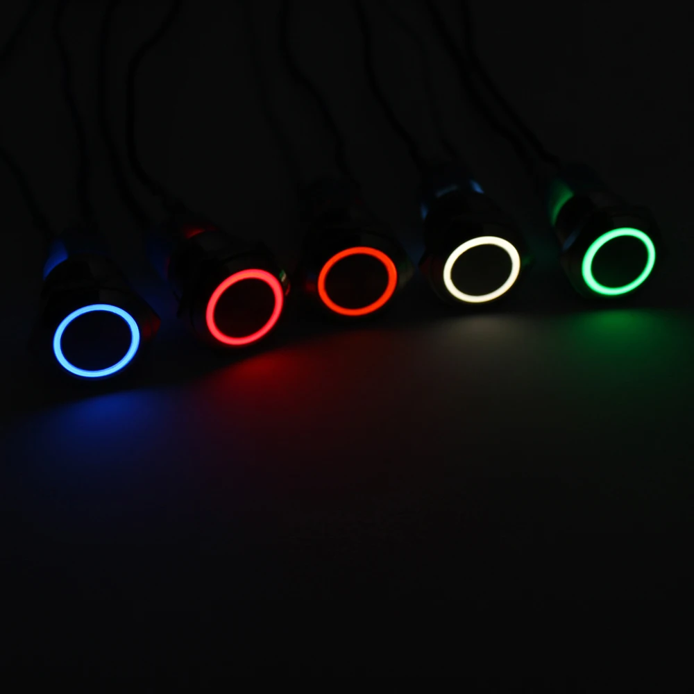 Бесплатная доставка латунный кнопочный переключатель 16 мм сброс плоского