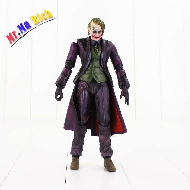 22 см Gioca Arts Kai no.04 Il Joker Action Figure Jolly Con Carte Da Poker Coltello Guanti Maschera Modello Bambola Collezione|joker action