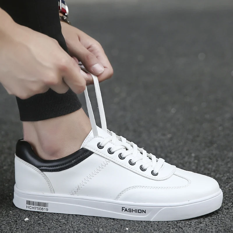 2018 summer new small white shoes Korean version of trend men's casual students' breathable moisture men 5 | Обувь