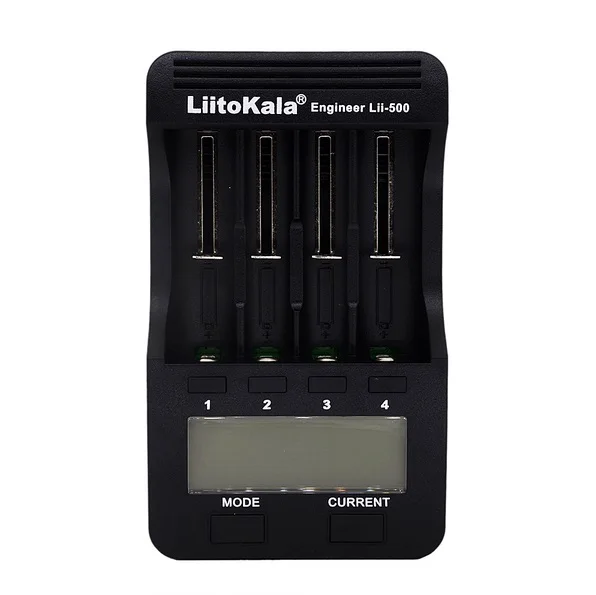 Аккумуляторная батарея LiitoKala lii - 500 LCD 3 7 в/1 2 в/16340/14500/18650/26650 18650/26650 100% что