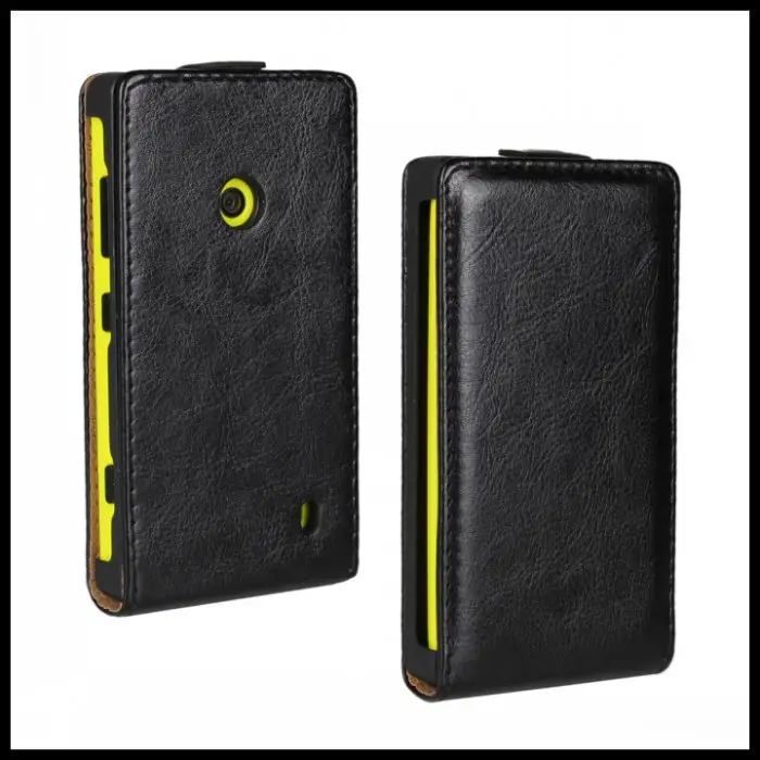 Флип Чехол Fundas чехол с подставкой и отделениями для карт для Nokia Lumia 520 530 620 625 630 920 1020 кожаный чехол для телефона чехол s чехол Etui Capinhas Coque Корпус чехол - Цвет: Черный