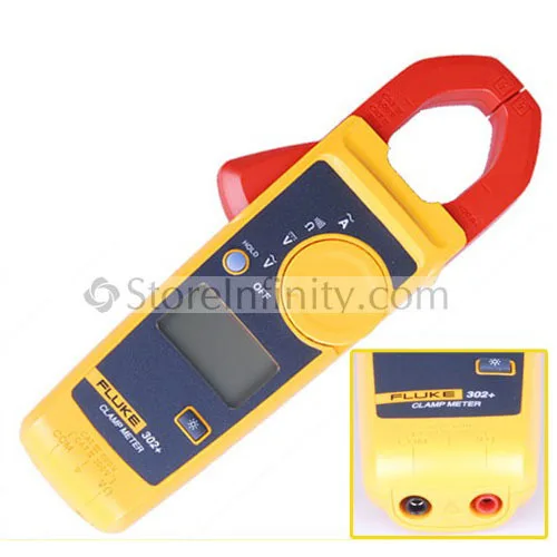 Бесплатная доставка Fluke 302 + цифровой мультиметр зажим AC/DC тестер Быстрая