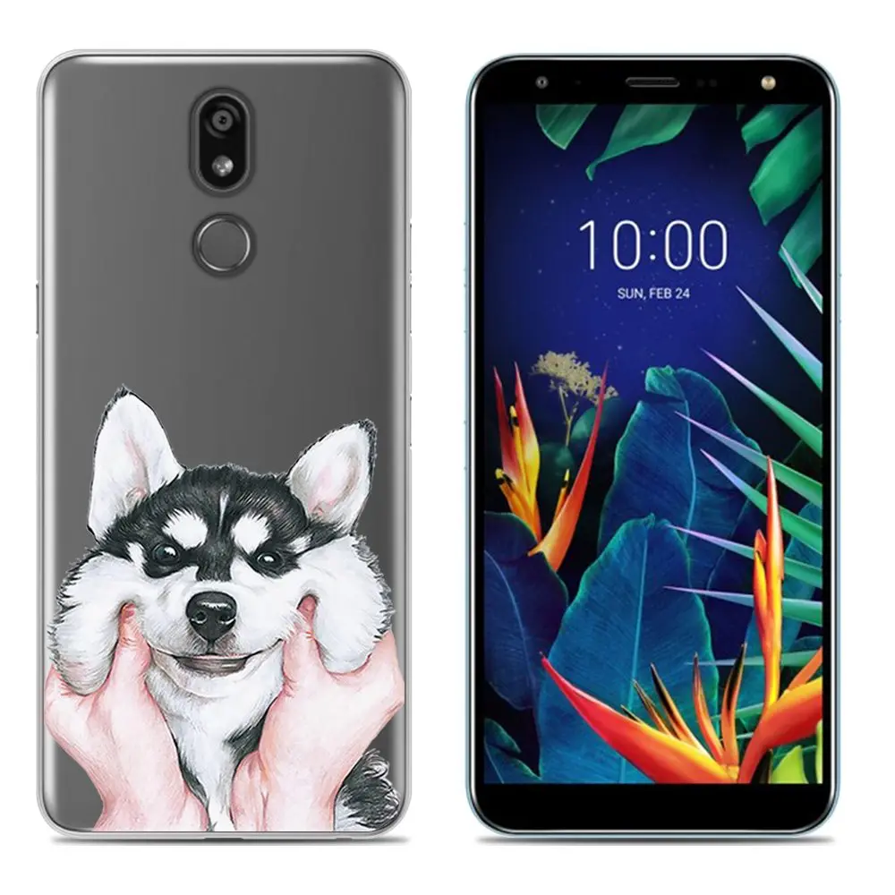 13 LG K40/K12 Plus 5,7-дюймовый Мягкий чехол для телефона с красочным рисунком модный дизайн ТПУ силиконовый чехол для задней панели телефона - Цвет: 13