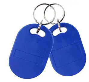 IC+ ID двойная RFID NFC карта 2в1 EM4100& FM11RF08 MF S50 RFID& NFC композитная карта 125 кГц RFID 13,56 МГц NFC тег карта контроля доступа - Цвет: 1PCS KEYFOB C