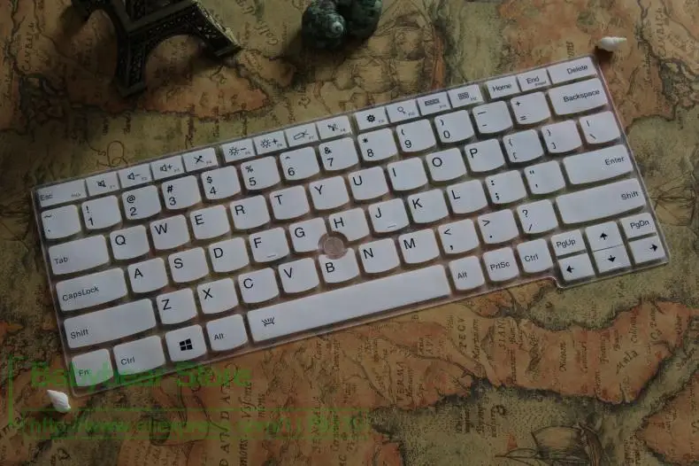 white Клавиатура кожного покрова Силиконовые серьги Новинка для lenovo Thinkpad X230S X240 X240S X250 S1 Йога X1 спирали X260 I5 I7 - Цвет: white