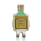 2 шт.лот, совершенно новый металлический маркер для мяча для гольфа с магнитным зажимом для шляпы, аксессуары для гольфа, оптовая цена