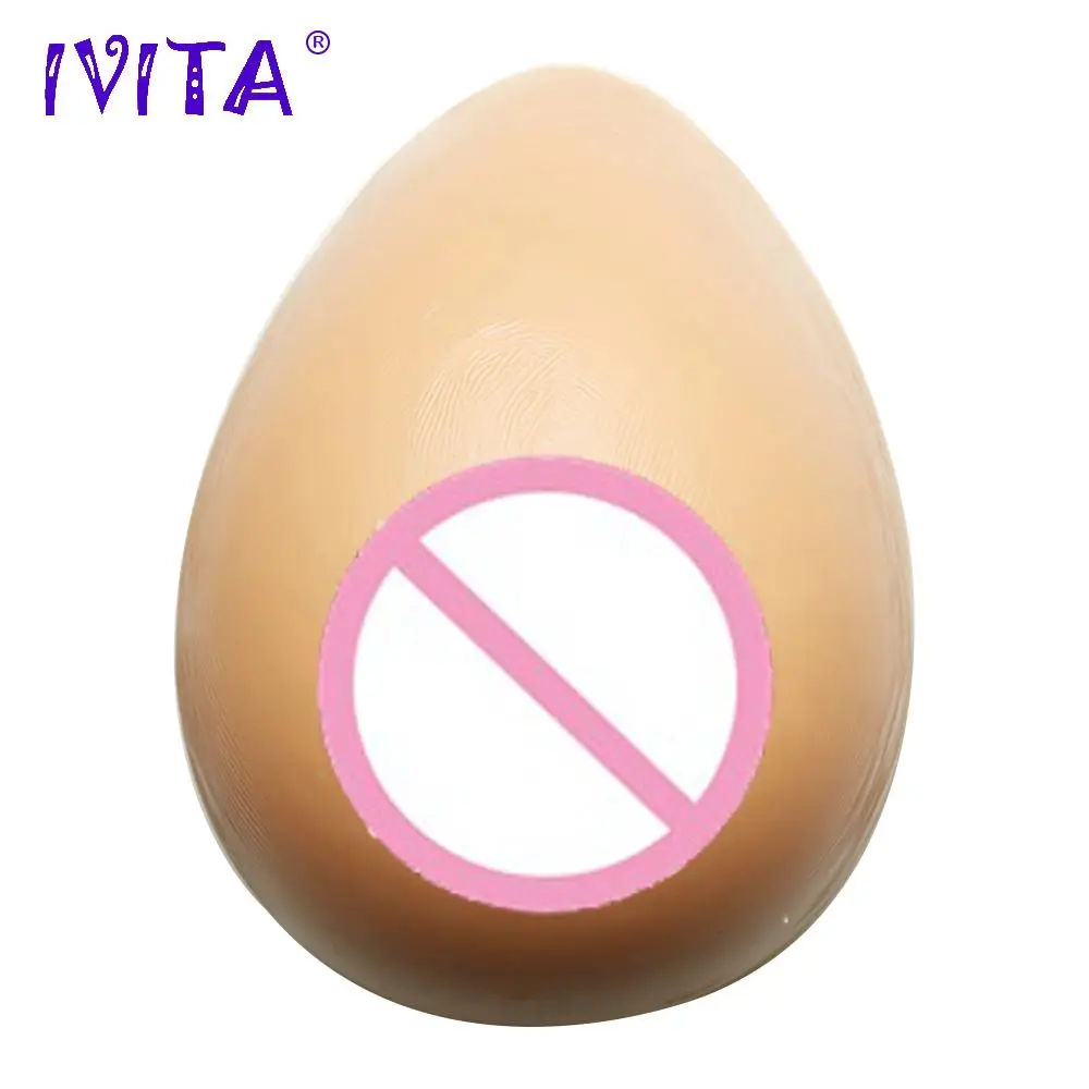 IVITA 1600 г/пара поддельные груди силиконовые формы искусственные для