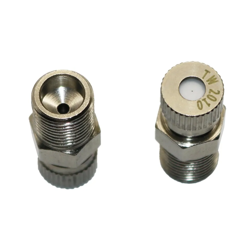 High Pressure Fog Mist Nozzle Agriculture Fruit Atomization Sprayers Greenhouse Anti-drip Sprayer Nozzles 100 Pcs | Дом и сад