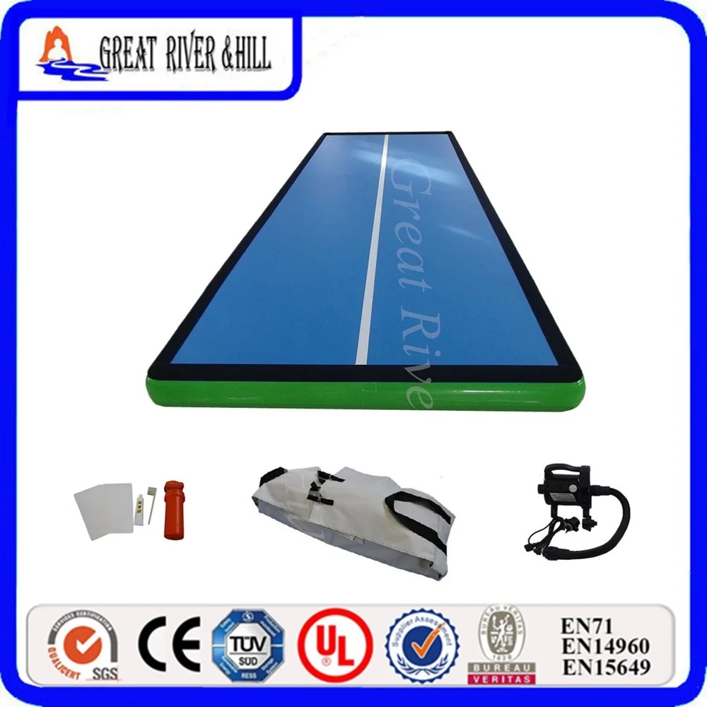 Грейт Ривер Хилл прыжки мат надувной тренажерный зал воздушный трек