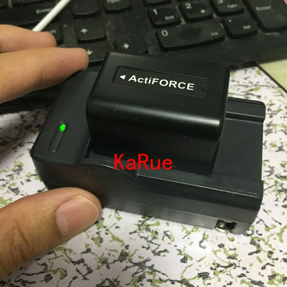 

karue NP-FV5 plus for Andoer 534K DV and other models of digital camera battery charger and battery 2000