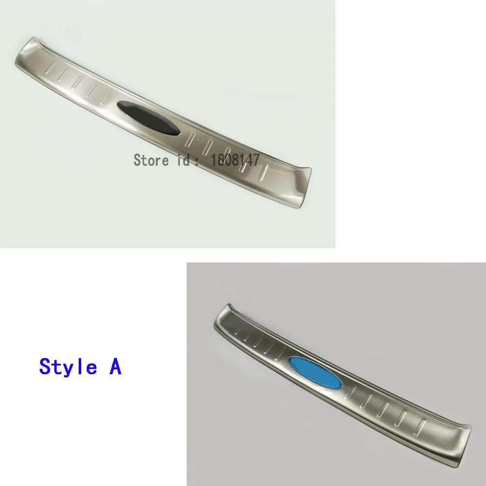 Автомобильная наклейка внешняя задняя бампер панель накладка для багажника из