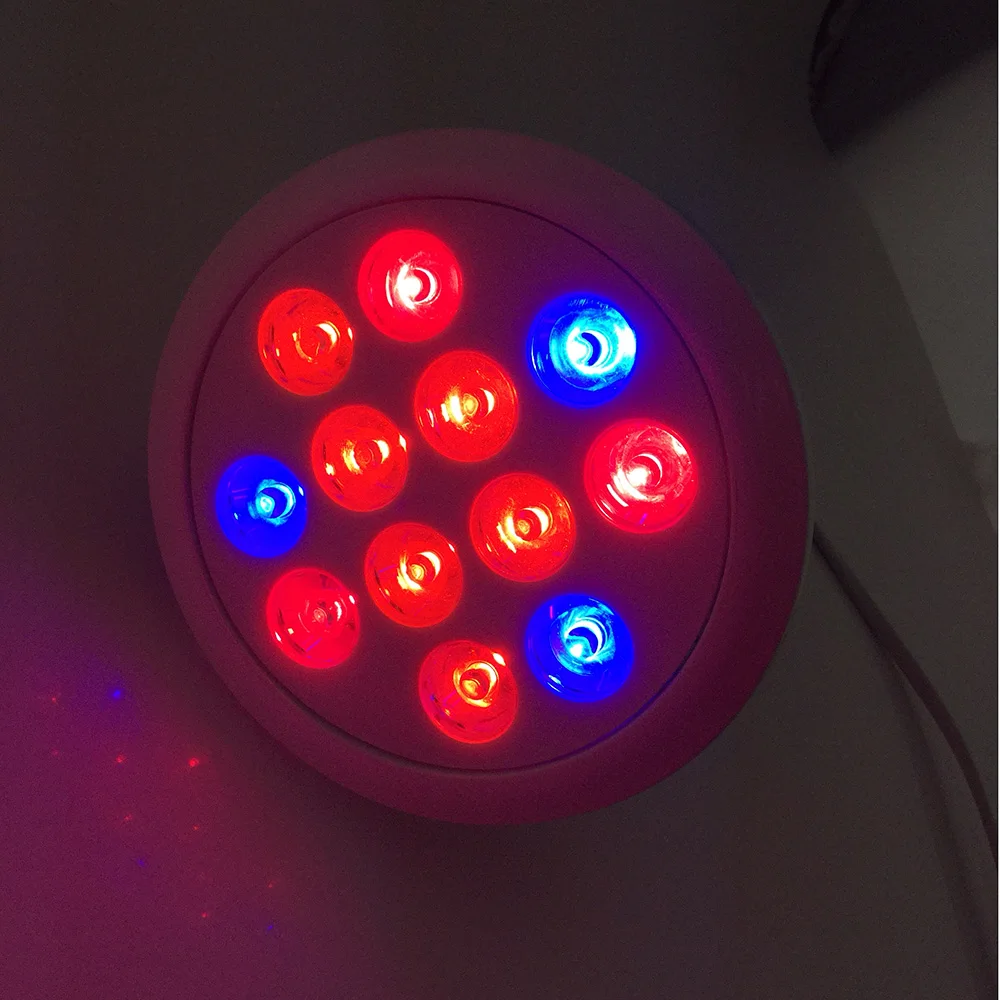 12 Вт 24 36 Светодиодный растительный светильник лампа E27 SMD растущий s Гидропоника