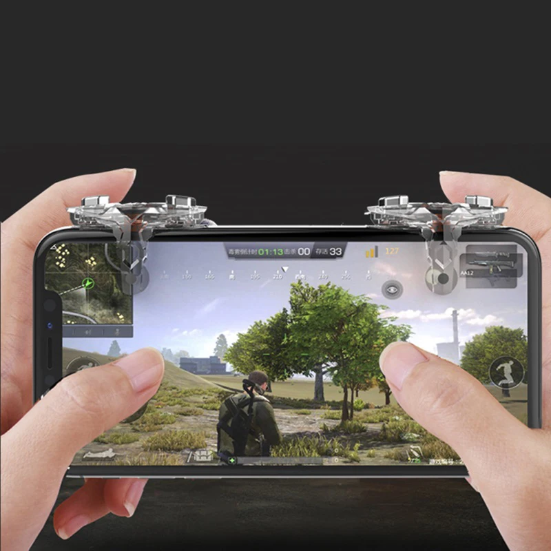 2 шт. новый металлический PUBG мобильный геймпад игровой триггер L1R1 шутер