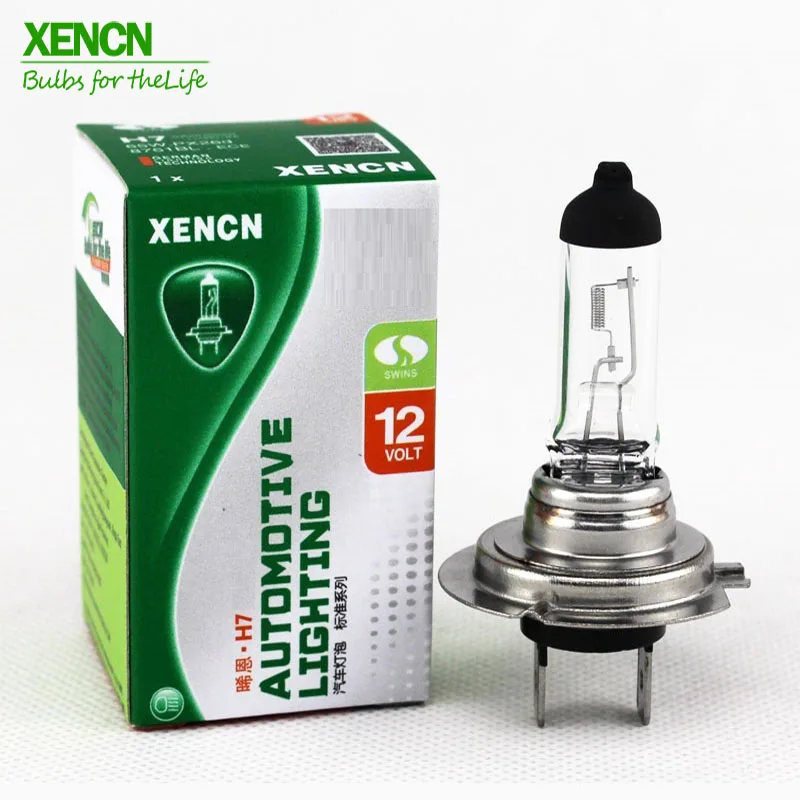 XENCN H7 PX26d 12V 100W 3200K прозрачная серия внедорожная Стандартная автомобильная галогеновая лампа для фар УФ кварцевые брендовые авто лампы для mazda CX-5