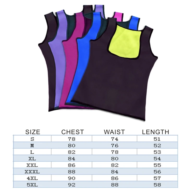 Корректирующее нижнее белье FDBRO Облегающая майка жилет Женская Неопреновая