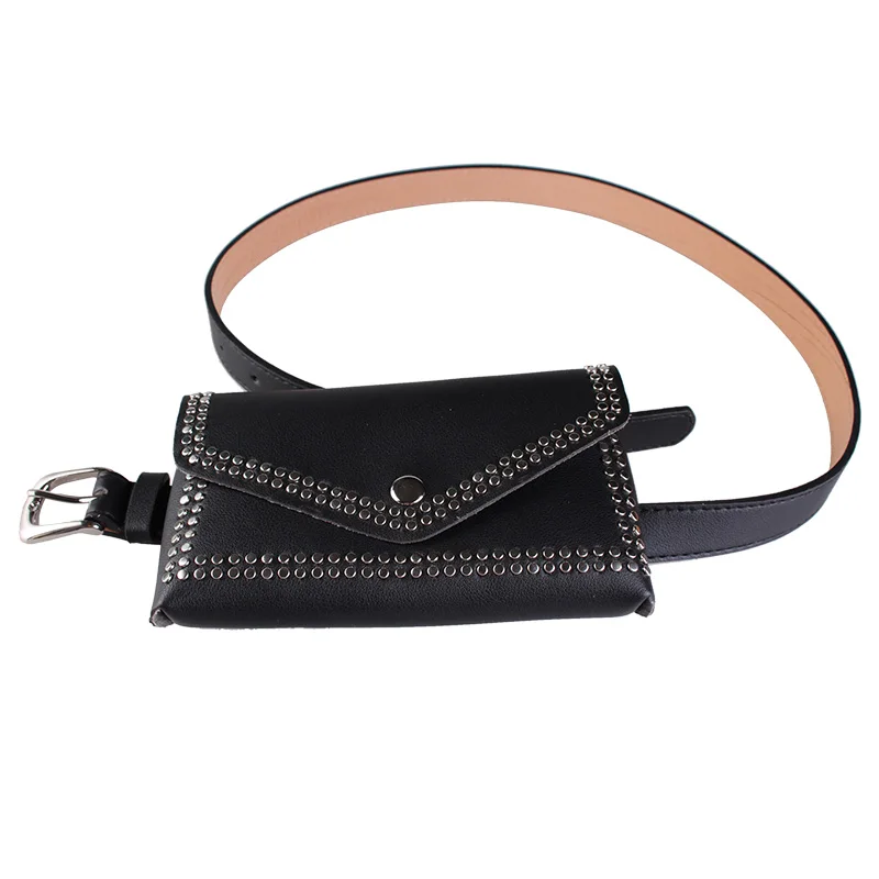 

Fashion Pure Rivet Luxury Designer Belt Bag Individual creativity with decorative bags