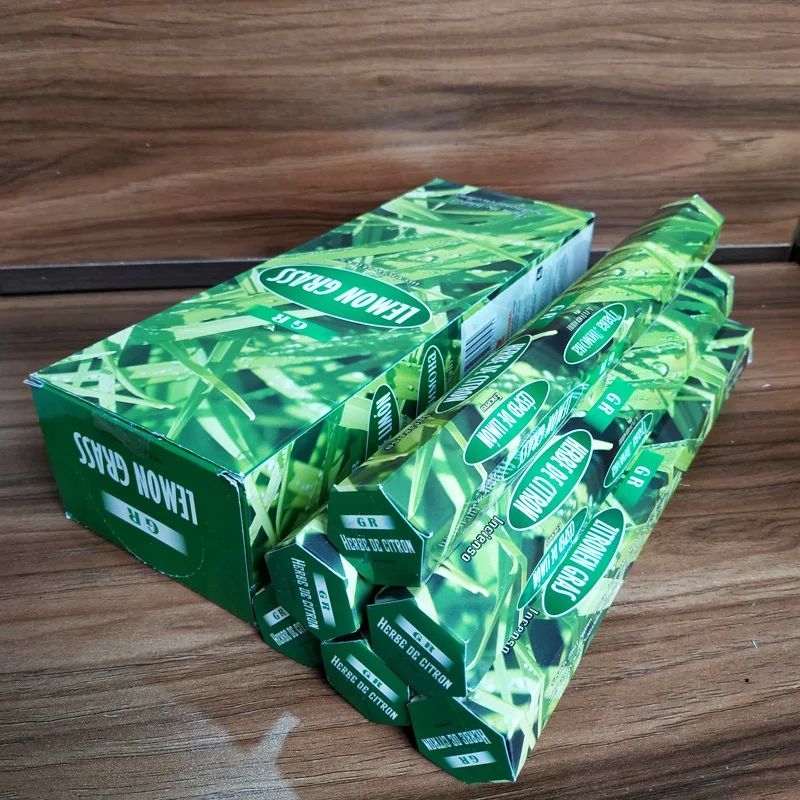 S One Big Box Inidan благовония Лимонная трава палочка 110 шт./лот палочки для деревянных