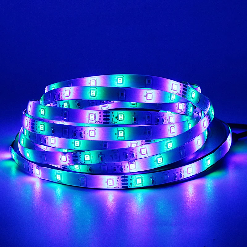 SZYOUMY WIFI RGB СВЕТОДИОДНАЯ лента SMD 2835 5050 5 м DC12V водонепроницаемый ленточный диод LED
