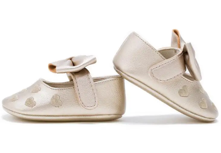 Лидер продаж 2017 детская обувь ручной работы с мягкой подошвой и бантом для