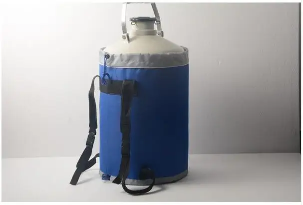 

20L Liquid Nitrogen LN2 Storage Tank Static Cryogenic Container LN2 Dewar