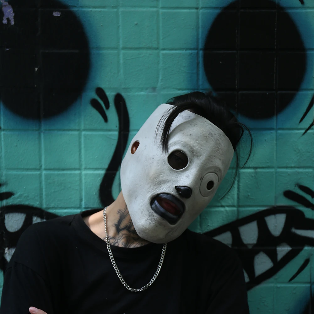 Крутая Новая маска Slipknot Кори Тейлор латексная маска для косплея ТВ Slipknot маска Хэллоуин косплей костюм реквизит 3 вида