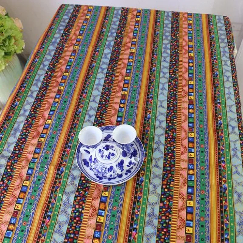 WINSTBROK Винтаж прямоугольный скатерти кружевной ткани Скатерти обеденный стол