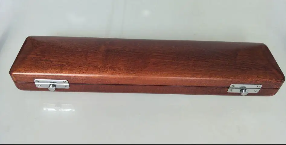 

Excellent 16 holes wooden flute case beautiful