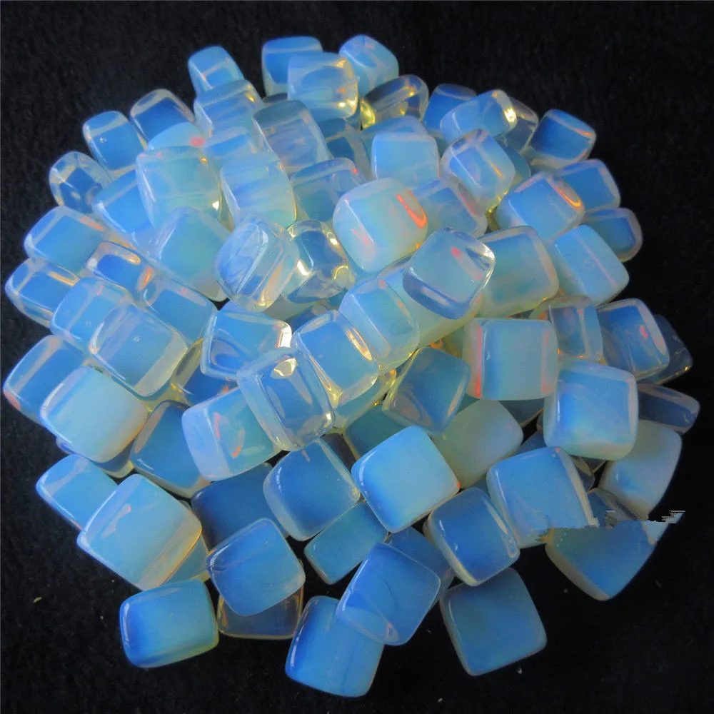 

1/4 lb Bulk LARGE Opalite Tumbled Stone Crystal Healing Gemstone 4 oz