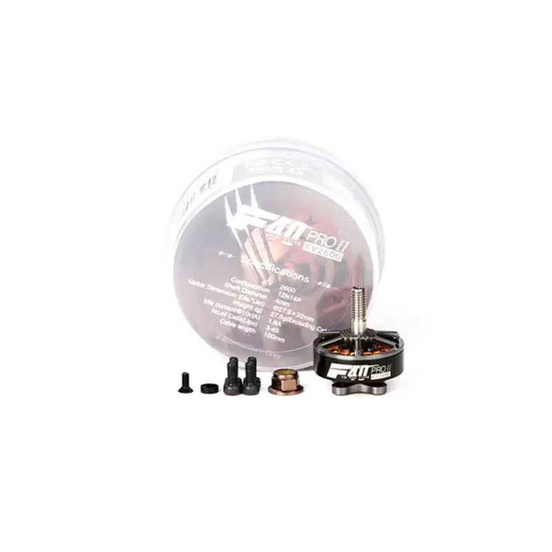 T motor F40 PRO II 1600KV 2400KV 2600KV 3 4S бесщеточный двигатель для RC Multirotor FPV Racing Drone часть черный