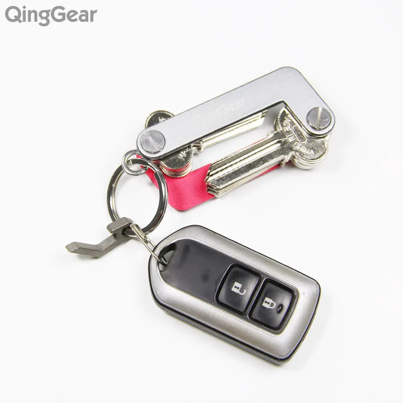 4 шт. уличные наборы QingGear OKEY расширенный органайзер для ключей легкий вес быстро и
