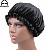 fashion women velvet bonnet turban hat sleeping cap hair cover soft stretchy bonnet cap headband accessories