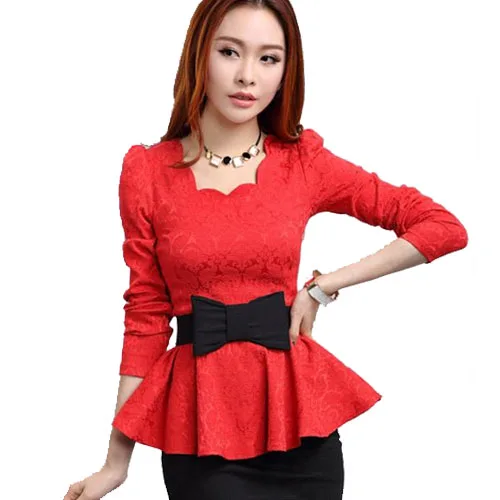Модная одежда с цветами кружево 2017 Blusas элегантная рубашка оборками Большие