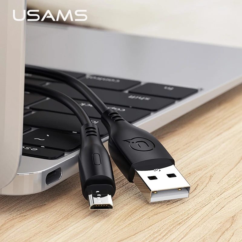 USAMS Micro usb кабель короткий 0 25 м 1 провод для Samsung Huawei Xiaom redmi microusb Android мобильного телефона микро шнур|Кабели