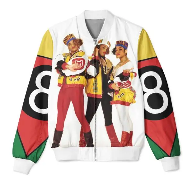 5 стилей, настоящий американский размер США, Salt-n-Pepa-8-ball, 3D сублимационная печать, плюс размер, 3XL, 4XL, 5XL, 6XL, куртка-бомбер на молнии - Цвет: 2