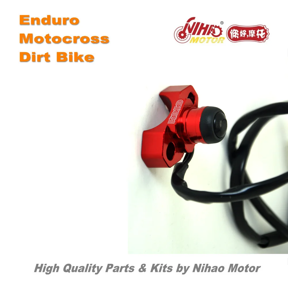 OT-95 Motocross Parts Universal Start Switch ignition Button wiring Motorcycle Motorbike Enduro Kit Dirt bike spare cross | Автомобили и